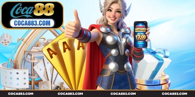 COCA88 có mức thưởng vượt mặt mọi sân chơi khác