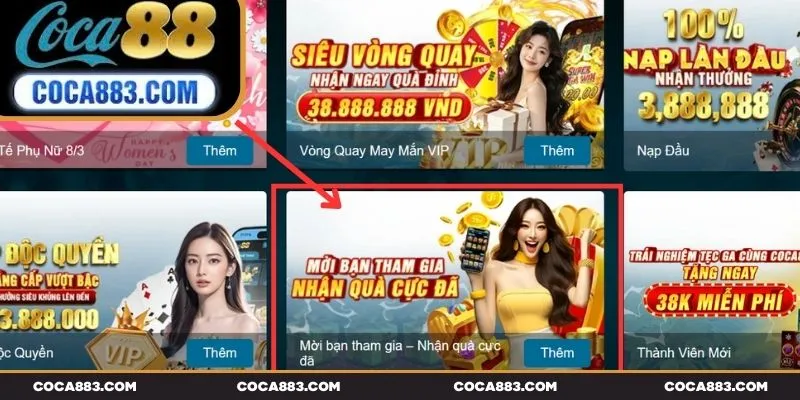 Chia sẻ niềm vui với bạn bè để nhận điểm thưởng theo số lượng