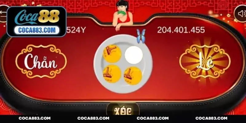 Thực hiện lắc và trả kết quả Xóc Đĩa đổi thưởng